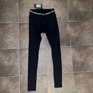 NWT Under Armour ColdGear OG Leggings Mens Small Black